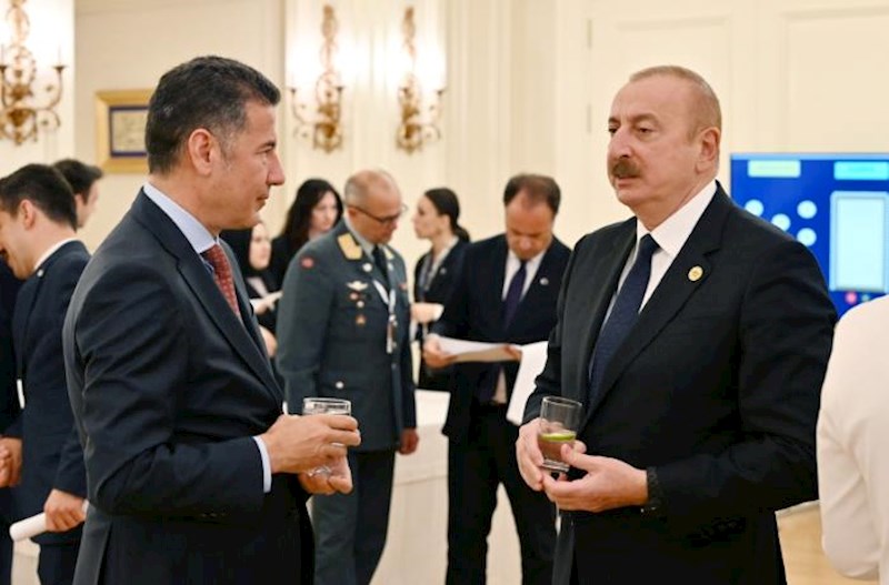 Sinan Oğan İlham Əliyevi təbrik etdi 