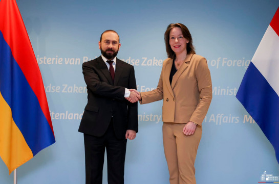 Mirzoyan Niderlandda Azərbaycanla münasibətlərdən danışdı