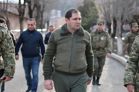 Suren Papikyan Azərbaycanla sərhədə gəldi