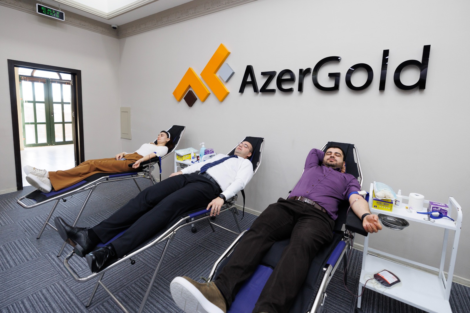 “AzerGold” növbəti qanvermə aksiyası keçirdi - FOTO