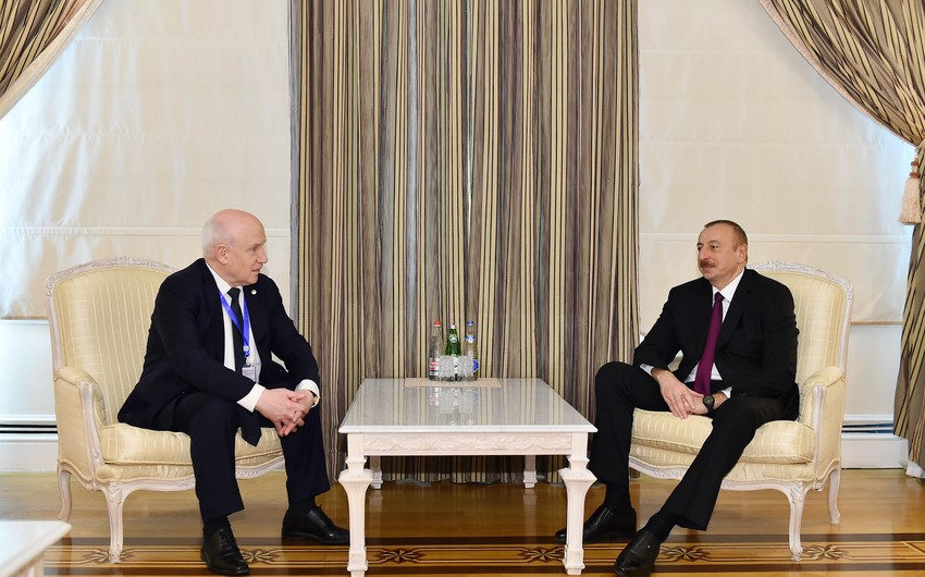 MDB Baş katibi İlham Əliyevə məktub göndərdi