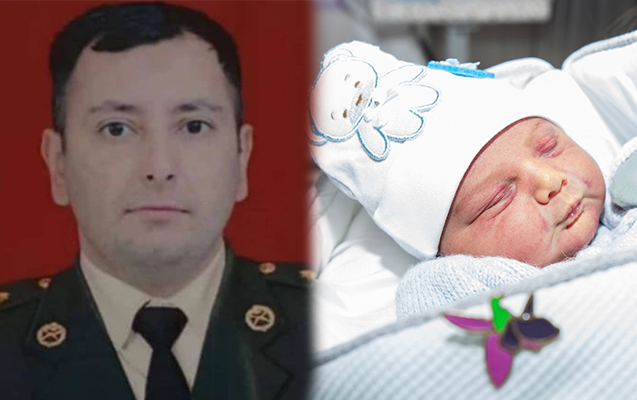 Şəhidin 5-ci övladı doğuldu - FOTO
