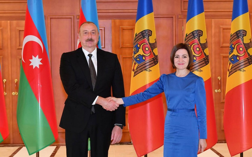 Maya Sandu Azərbaycan liderini TƏBRİK ETDİ 
