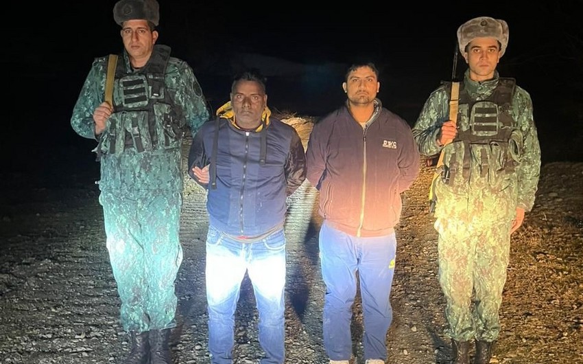 Sərhədi pozan hindistanlılar tutuldu 