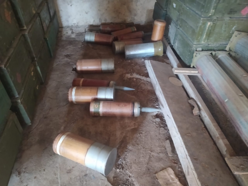 Kiş kəndində top və tank mərmiləri tapıldı