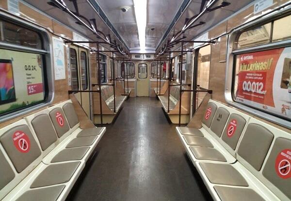 Metrodan istifadə edənlərin sayı azaldı