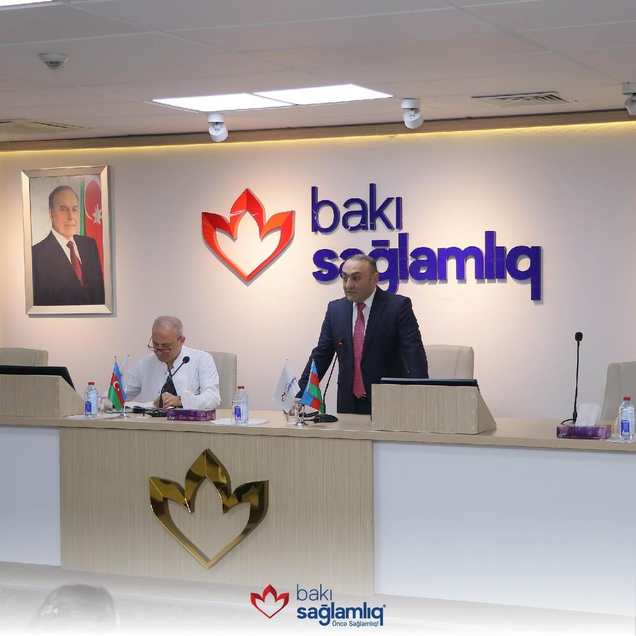 Bakı Sağlamlıq Mərkəzində aylıq hesabat iclası -  FOTOLAR