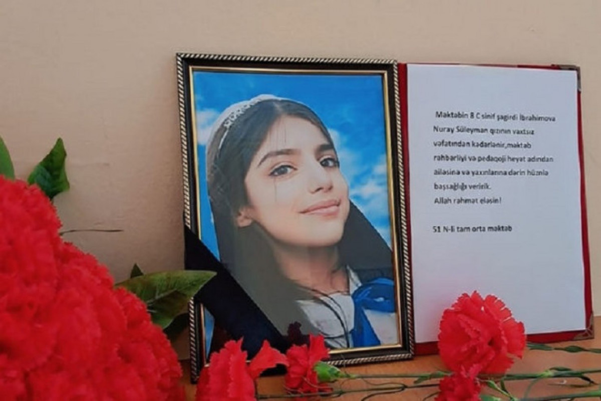 Bakıda məktəblinin ölüm səbəbi açıqlandı