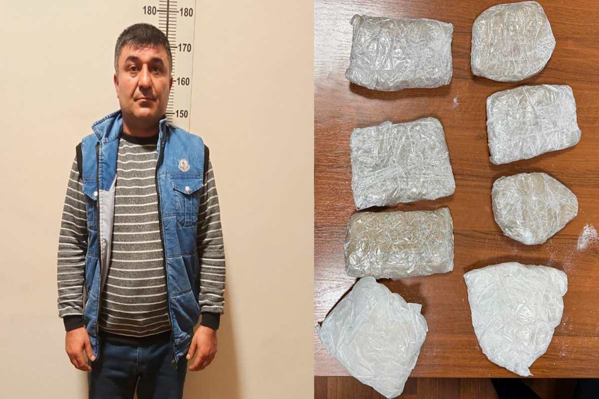 TIR sürücüsü 4 kiloqram heroinlə saxlanıldı