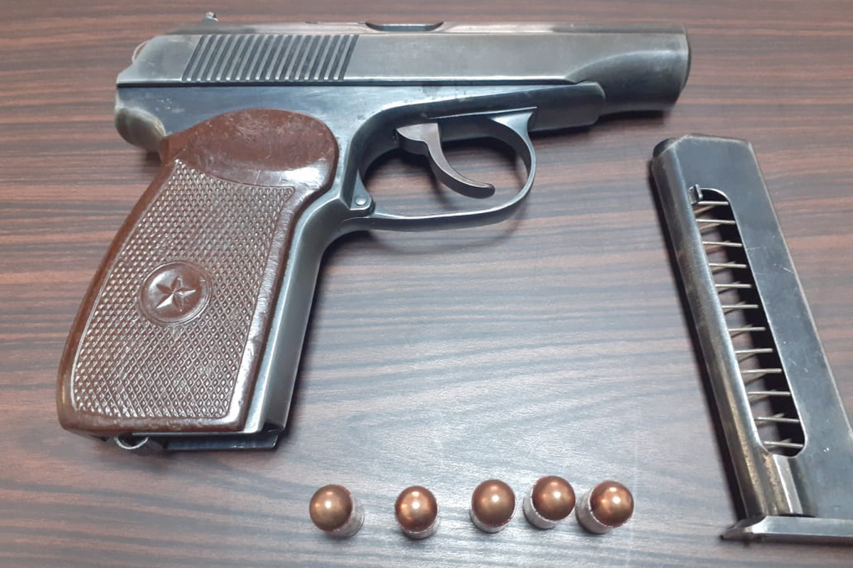 “Makarov” satmaq istəyən şəxs saxlanıldı