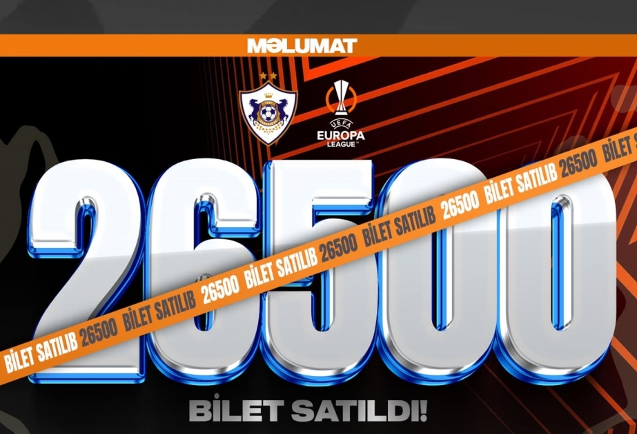 “Qarabağ” – “Braqa” oyunu üçün satılan biletlərin SAYI