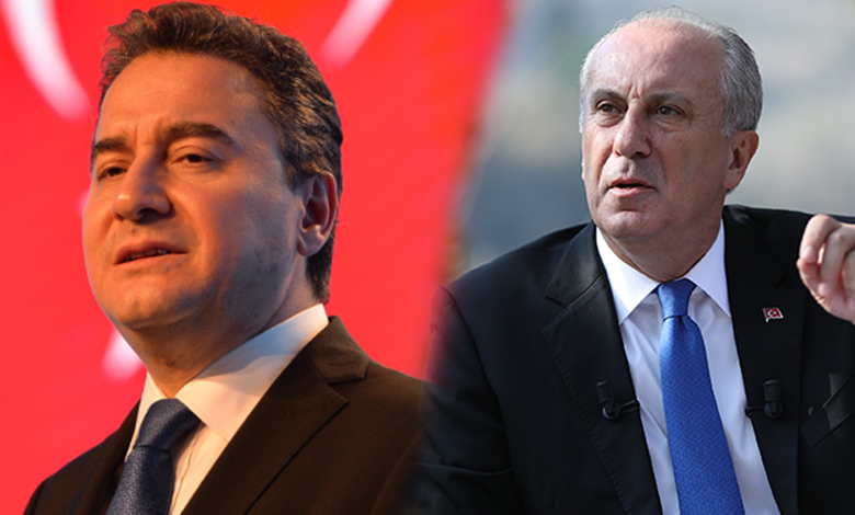 İnce və Babacan da İstanbulda NAMİZƏD ÇIXARDILAR