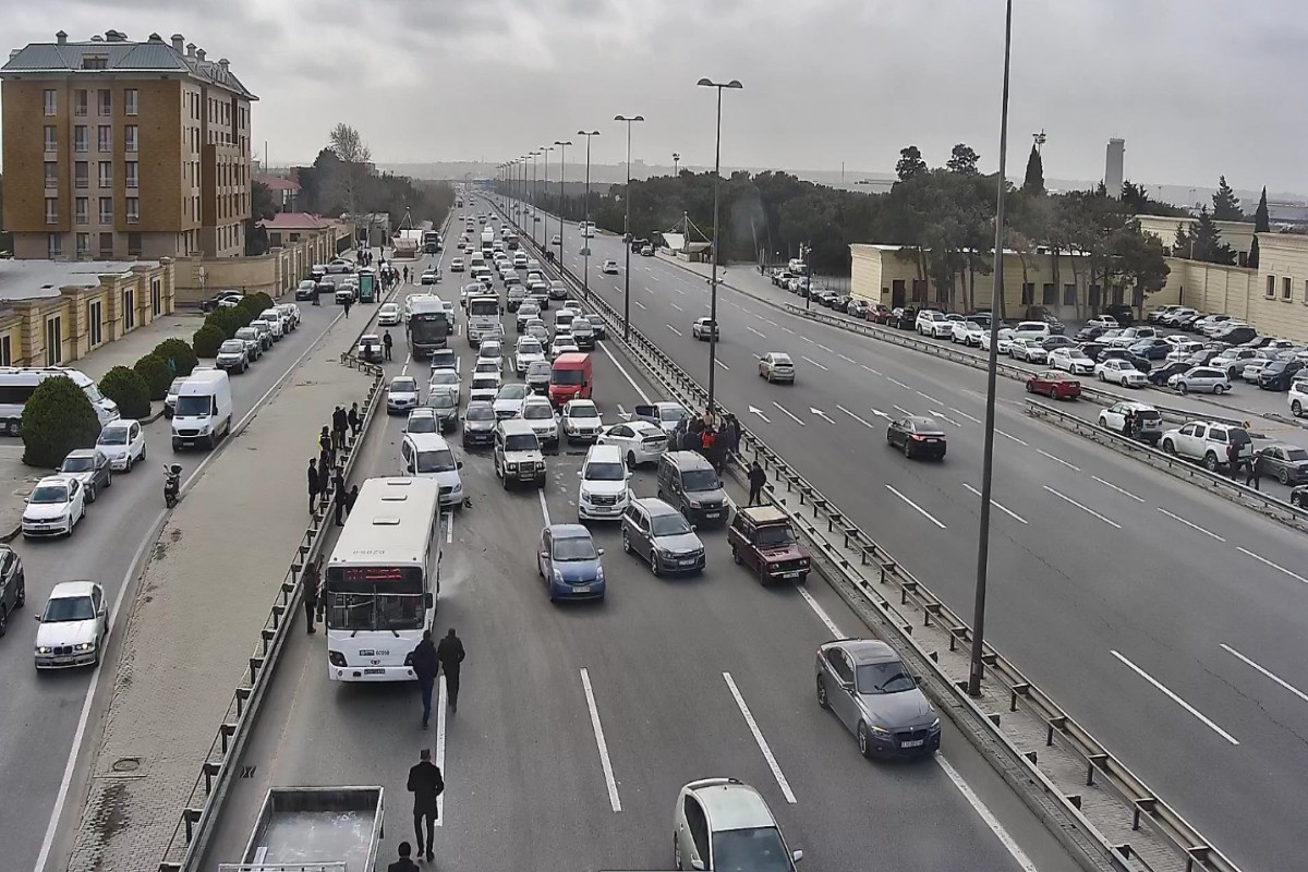 Milli Aviasiya Akademiyasının qaşısında qəza