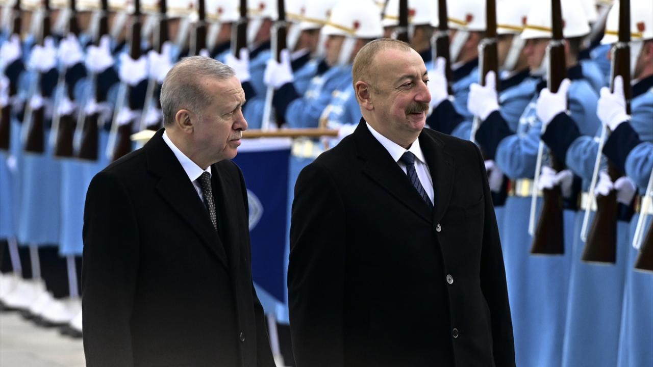 Ərdoğan İlham Əliyevi Ankarada belə qarşıladı - FOTOLAR