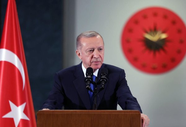 Azərbaycanla birlikdə çiyin-çiyinə hərəkət edirik - Ərdoğan