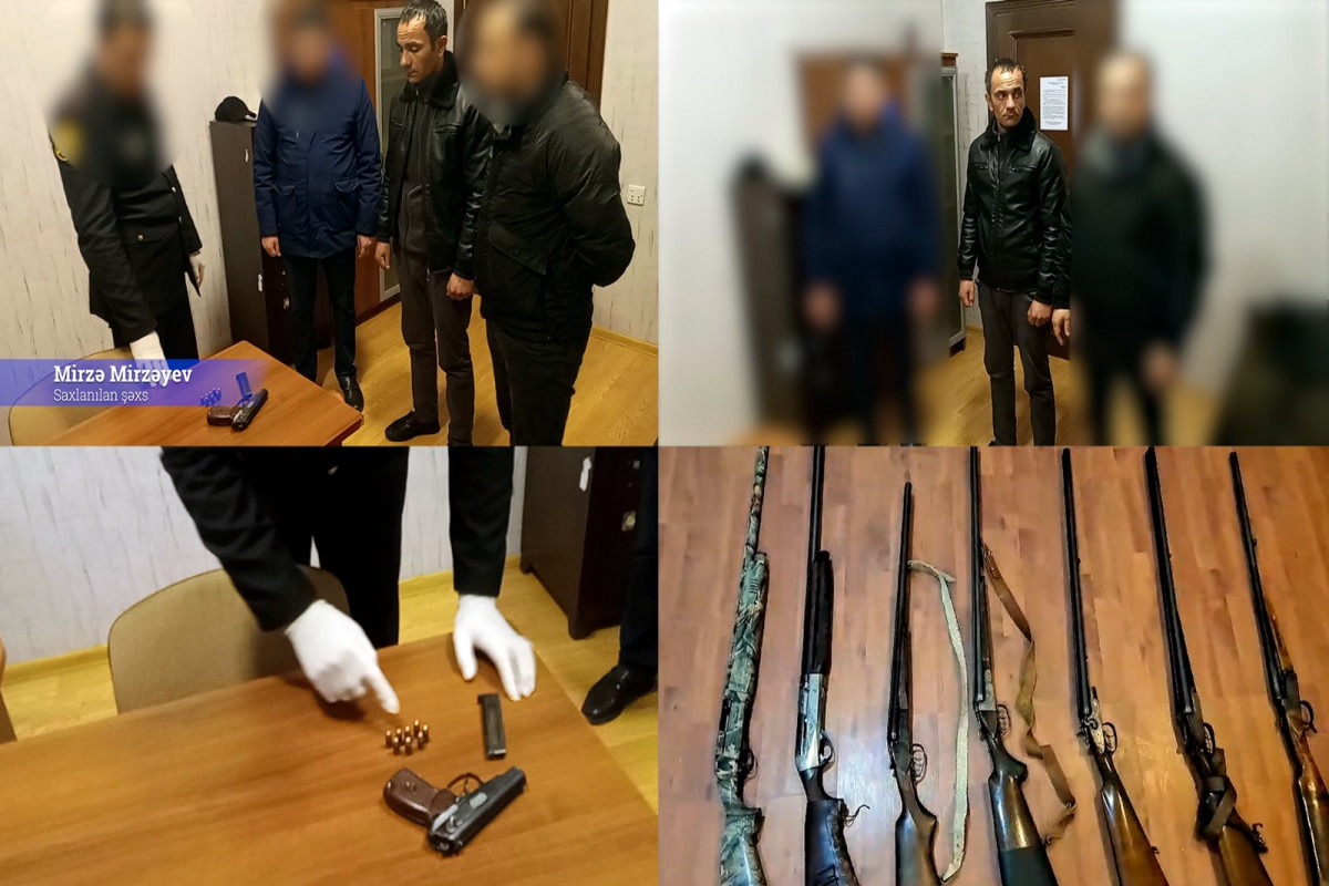 Sabunçuda axtarışda olan silahlı şəxs saxlanıldı