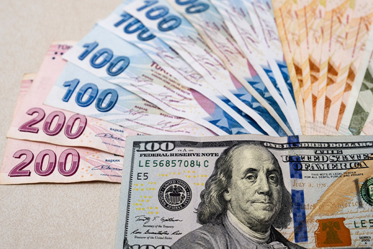 Türkiyədə dolların məzənnəsi 30 TL-ni ÖTÜB