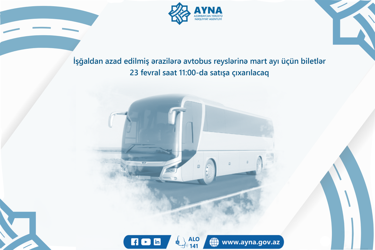 Qarabağa getmək istəyənlərin nəzərinə - Mart ayının biletləri satışa çıxarılır