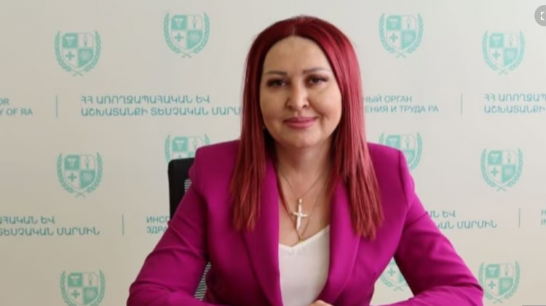 Ermənistanda qadın məmur həbs edildi