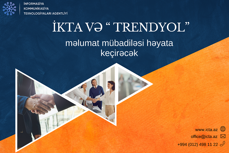 İKTA və “Trendyol” məlumat mübadiləsi həyata keçirəcək