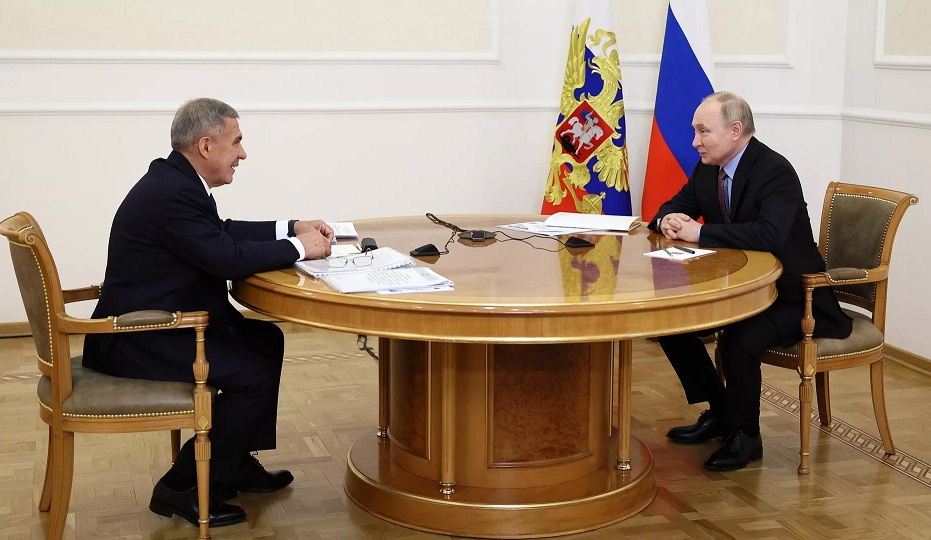 Putin Tatarıstan rəhbərinə təşəkkür etdi