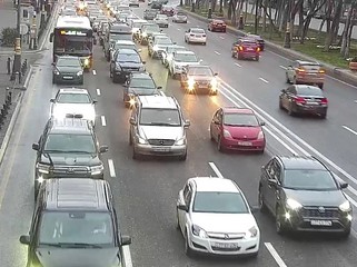 Bakıda tıxac olan yolların sayı artıb - SİYAHI