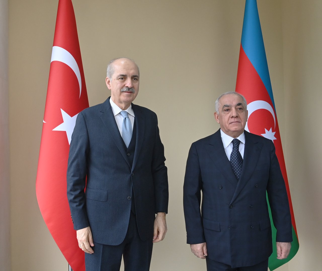 Əli Əsədov Numan Kurtulmuşla görüşdü - FOTO
