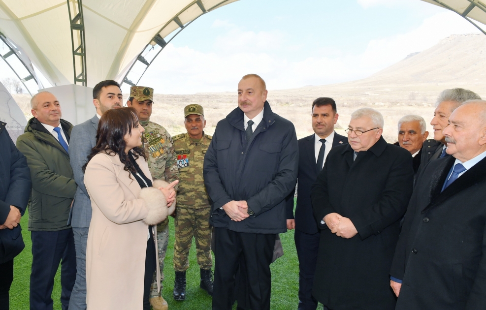 Biz böyük xalqın nümayəndələriyik - Prezident
