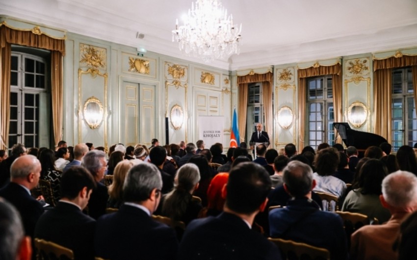 Strasburqda Xocalı soyqırımı qurbanlarının xatirəsi yad edildi