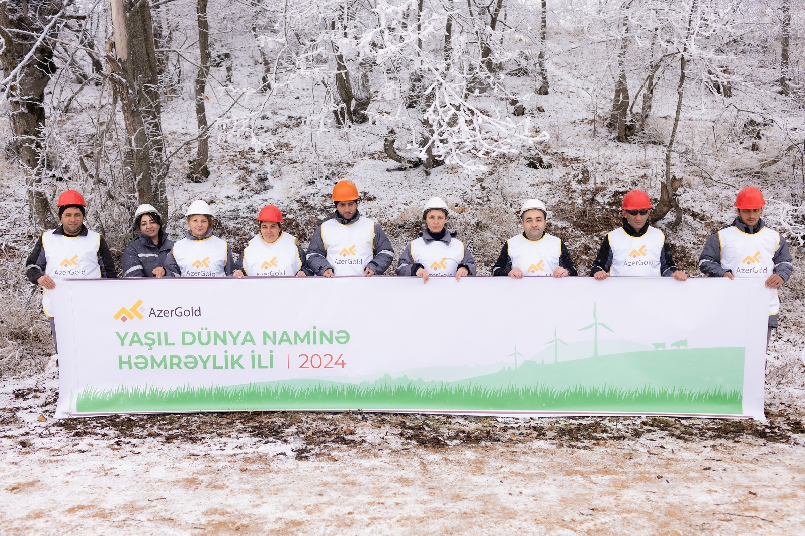 Daşkəsəndə ekoloji aksiya - FOTO