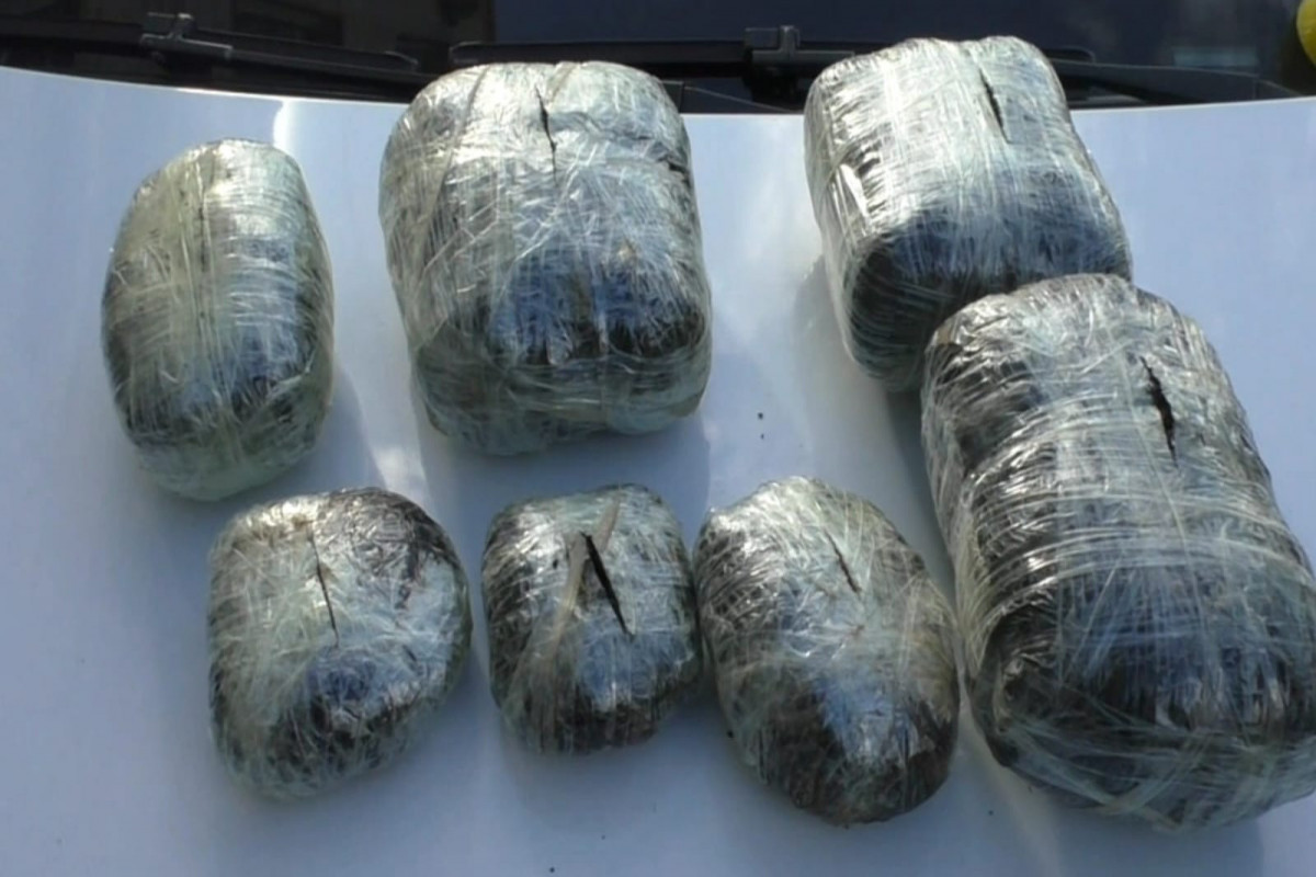 Bakı sakini Cəlilabadda 12 kiloqram narkotiklə tutuldu