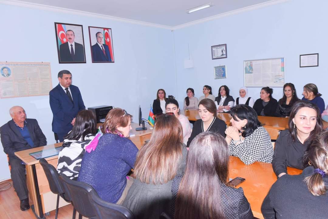 YAP Kəlbəcər rayon təşkilatında partiya fəalları ilə görüş - FOTO