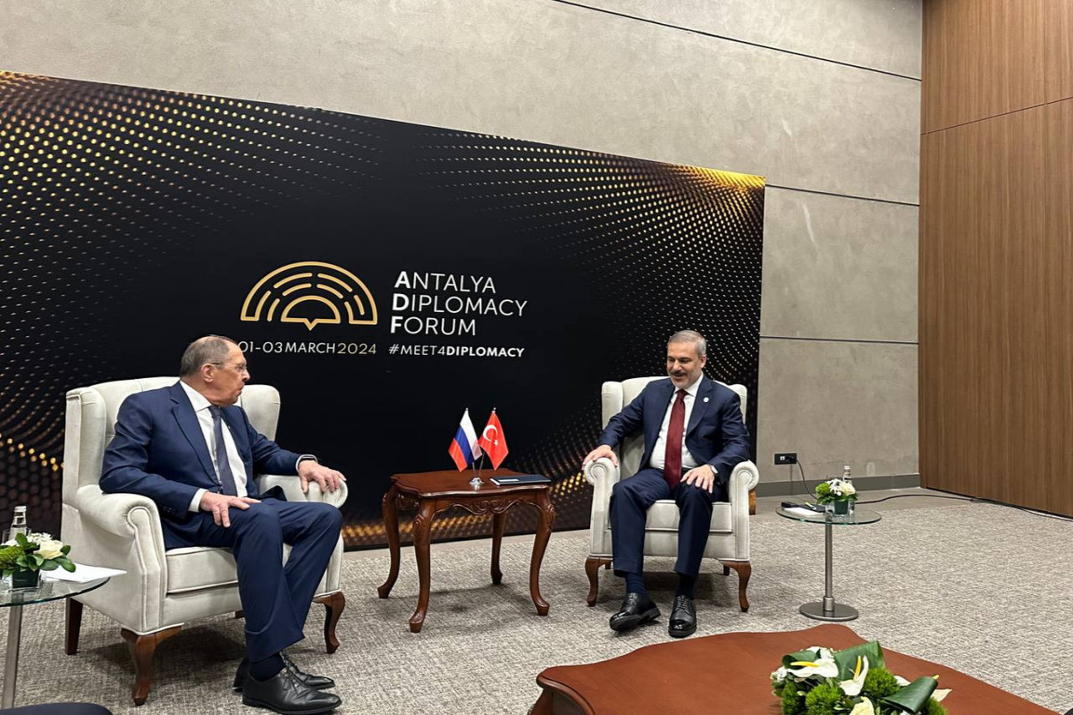 Hakan Fidan Ankarada Lavrovla görüşdü