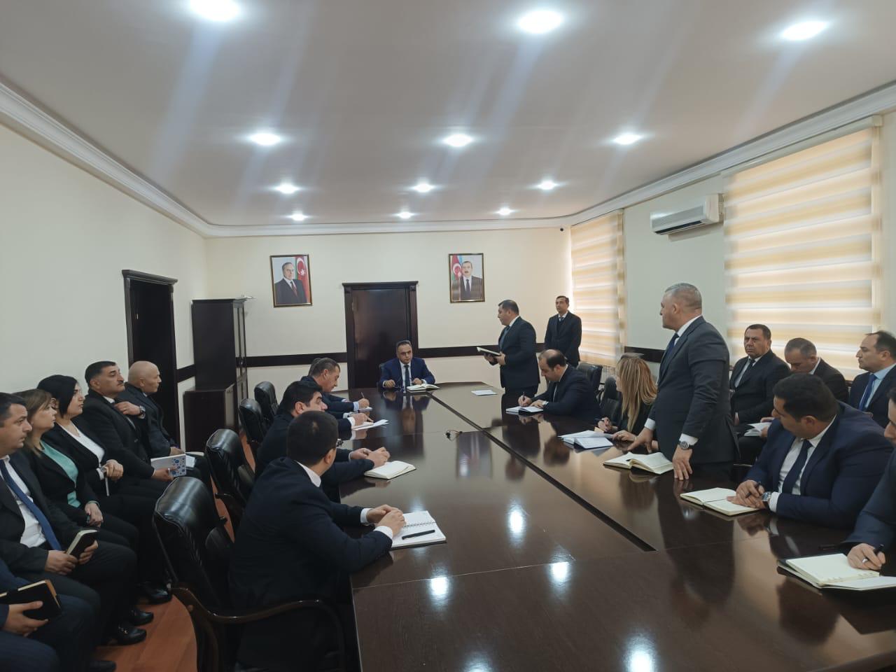Goranboyda Aparat iclası keçirilib - FOTO