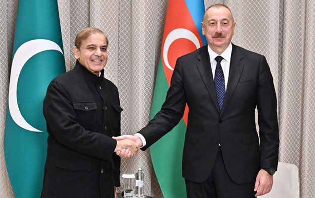 İlham Əliyev Şahbaz Şərifi Azərbaycana səfərə dəvət etdi