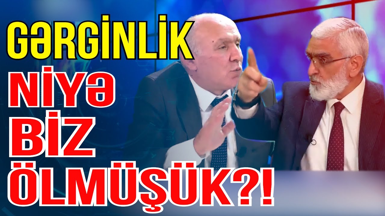 Biz ölmüşük ki, Rusiya Qarabağdan çıxmasın?! - Canlıda gərginlik