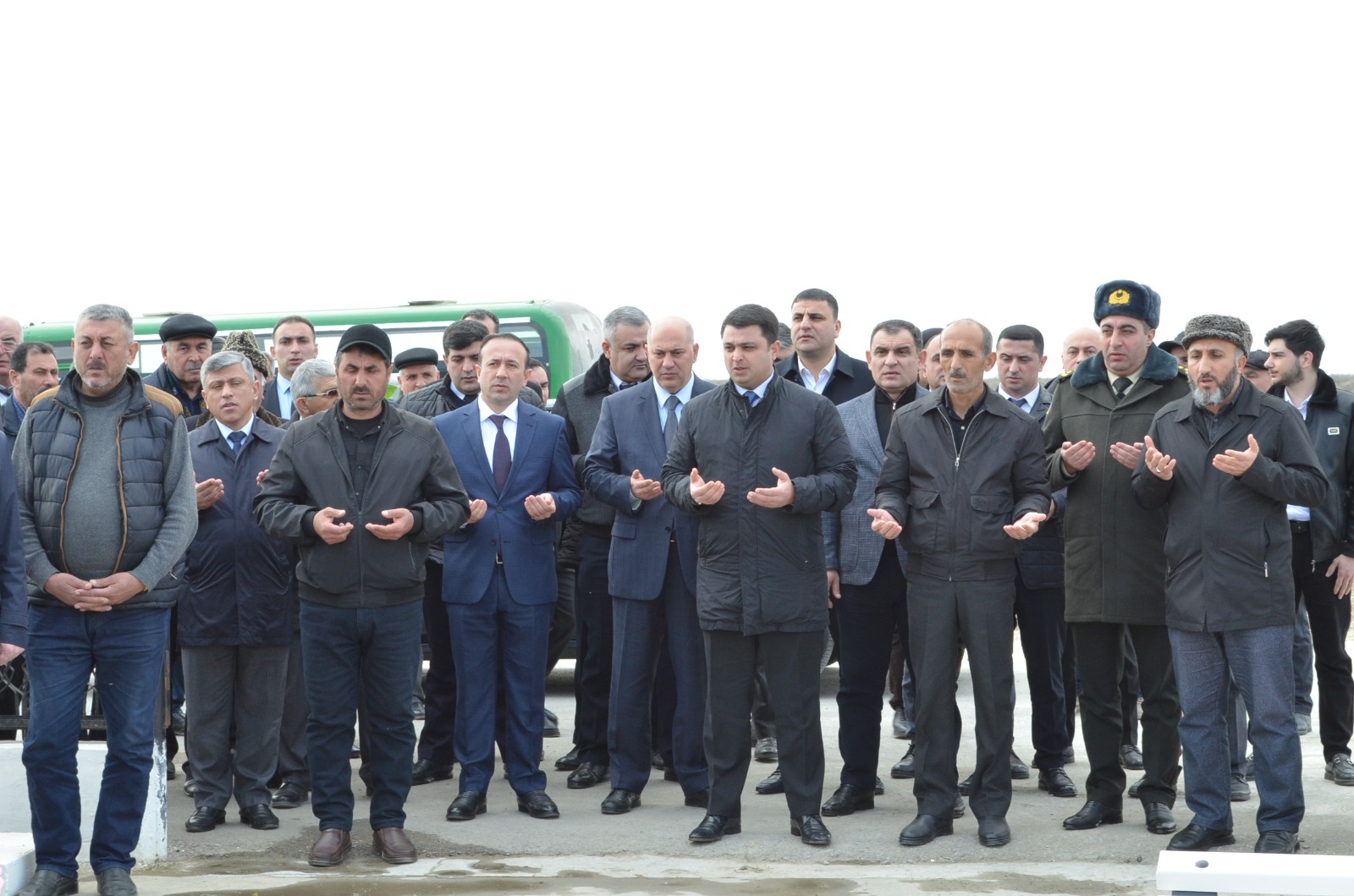 Neftçalada şəhidin il mərasimi qeyd olunub - FOTO