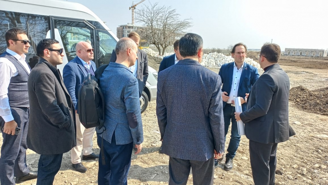 Avstriya Milli Şurasının üzvləri Ağdama getdilər - FOTO