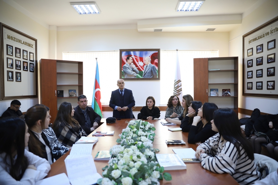 Gəncə Dövlət Universitetinin tələbələrinin istehsalat təcrübəsi başladı