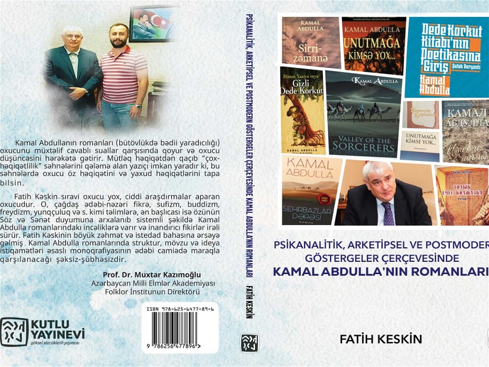 Türkiyədə Kamal Abdullanın yaradıcılığına həsr olunan kitab çap olundu