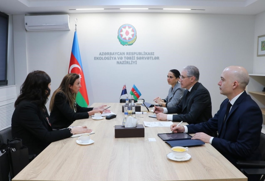 Yeni Zelandiyanın ölkəmizdəki səfiri ilə COP29-a hazırlıq müzakirə olundu