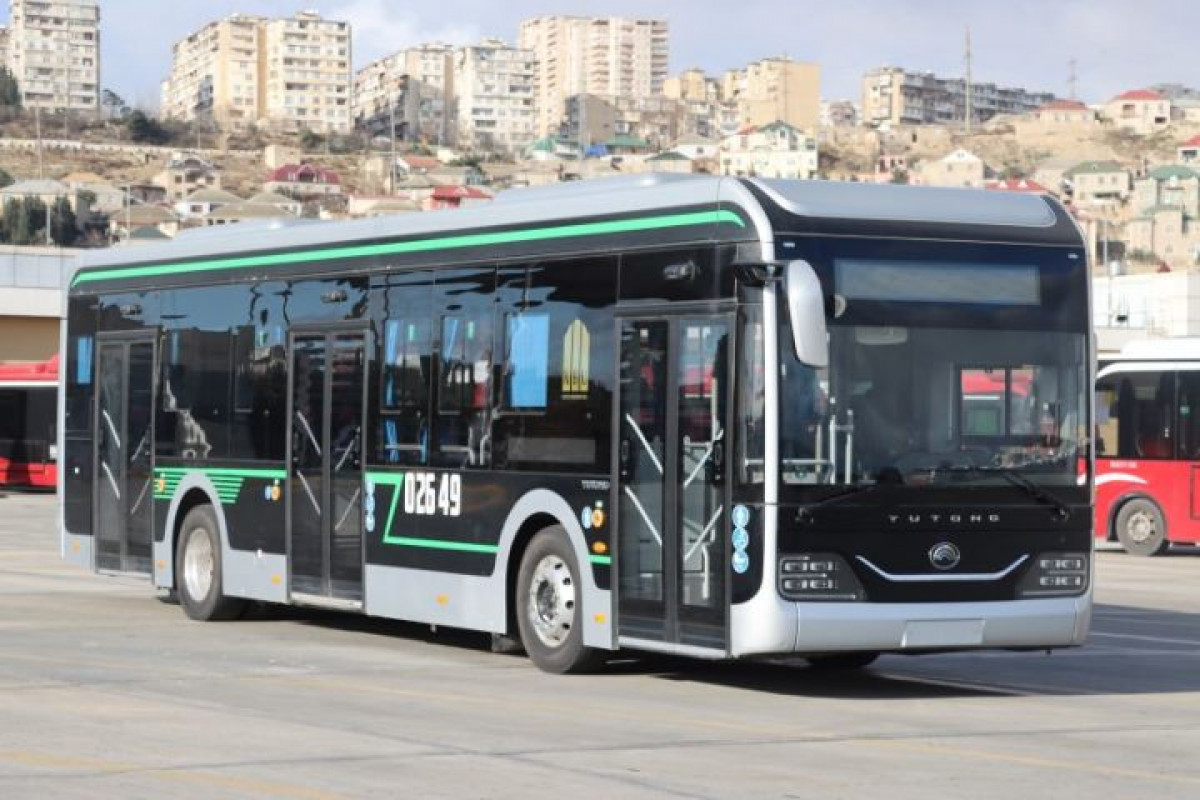 Bakıya elektriklə işləyən 100 yeni avtobus GƏTİRİLƏCƏK