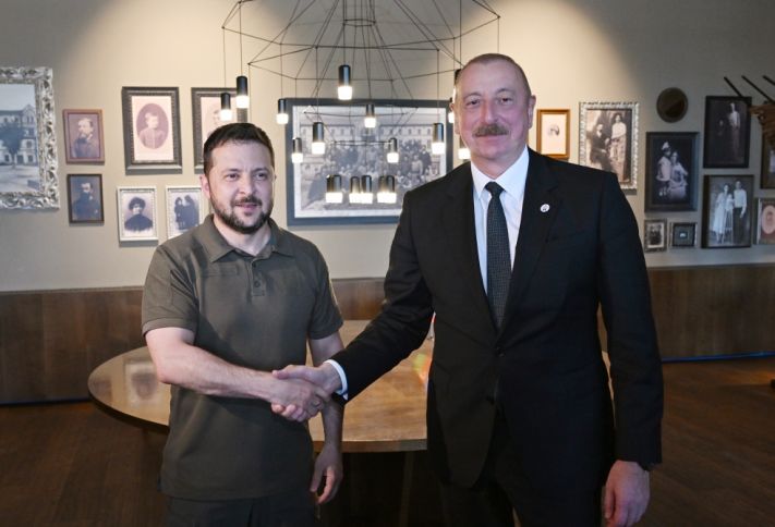 Zelenski İlham Əliyevə təbrik məktubu GÖNDƏRDİ 