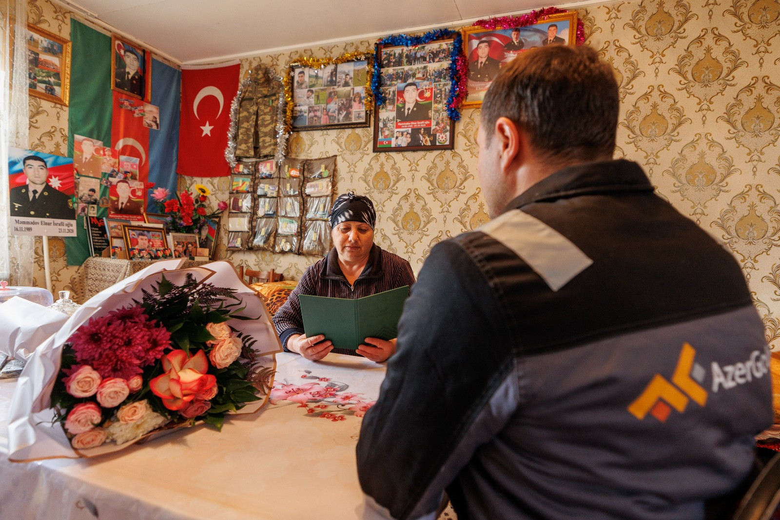 “AzerGold” 8 Mart münasibətilə şəhid analarını təbrik etdi
