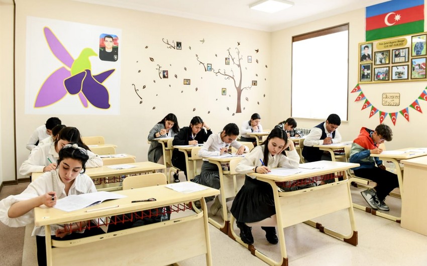 Naxçıvanda buraxılış imtahanları keçirilib