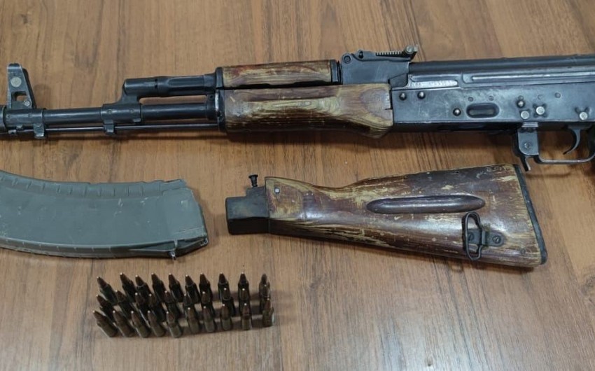 Polisdən həftəsonu silah əməliyyatı