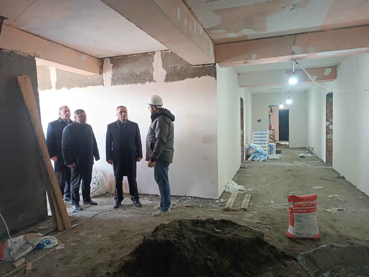 Goranboyda sakinlərin mənzil-məişət şəraiti yaxşılaşdırılır - FOTO