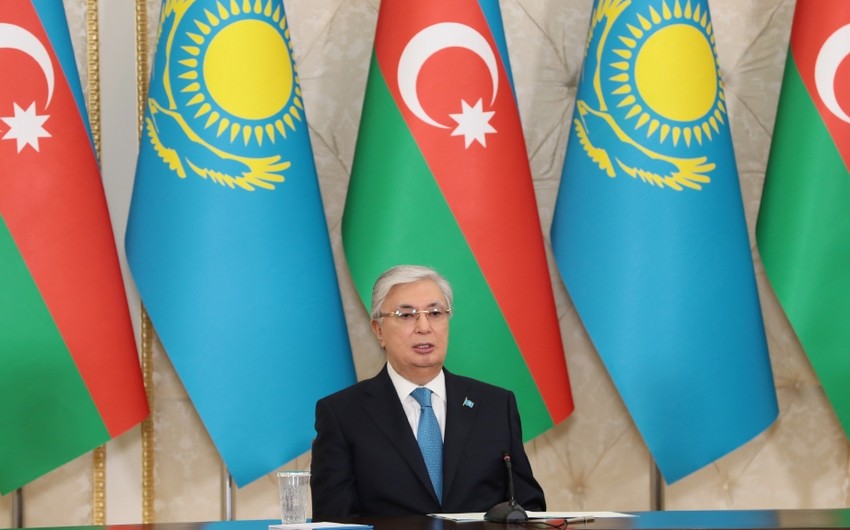 Qazaxıstan xalqı qələbədən böyük sevinc hissi keçirib - Tokayev