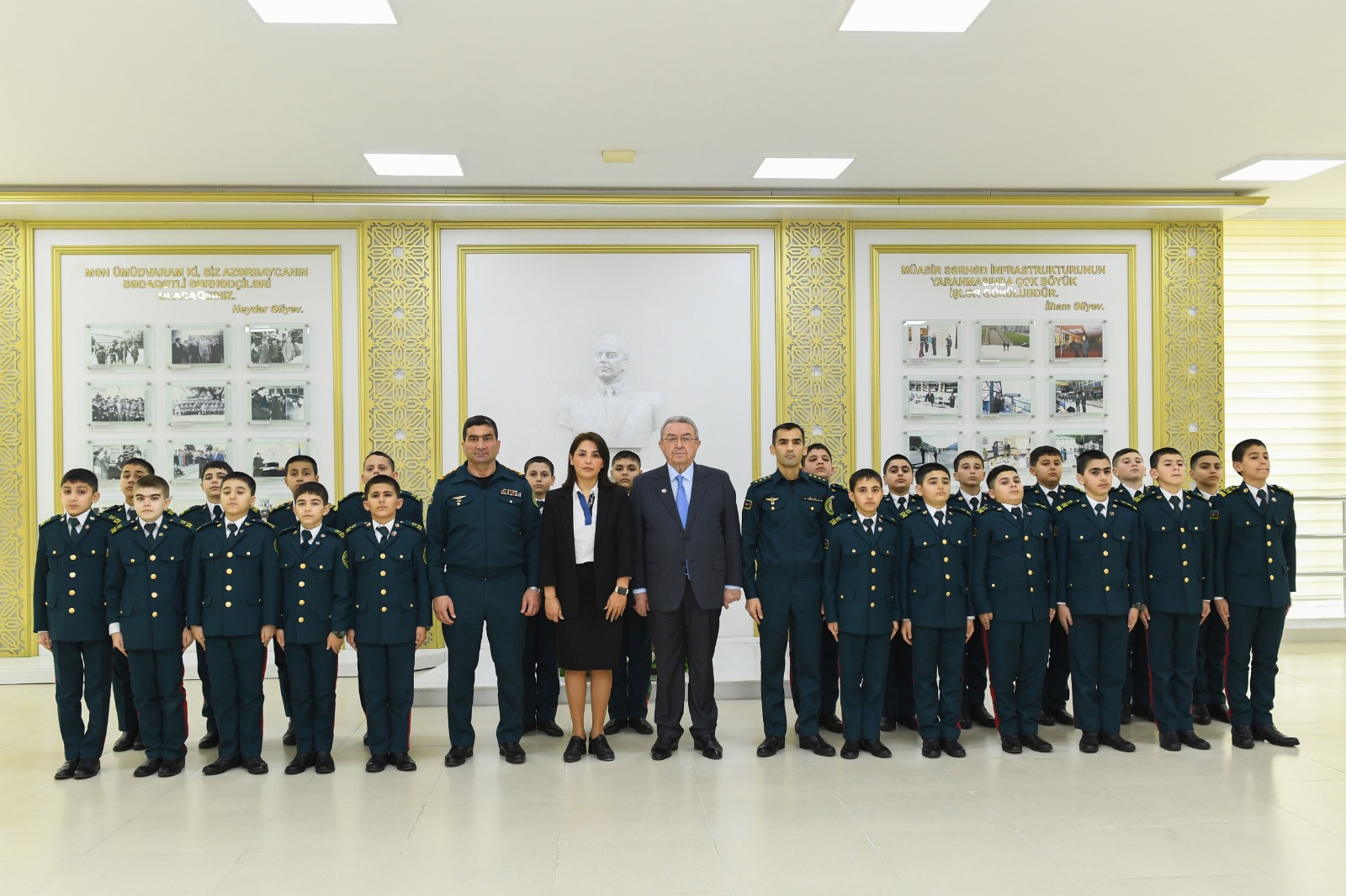 Misir Mərdanov DSX- nin Xüsusi məktəbində - FOTO