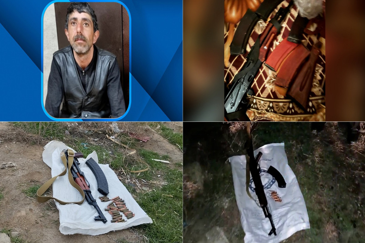Sabunçuda 3 “Kalaşnikov” aşkarlandı - VİDEO